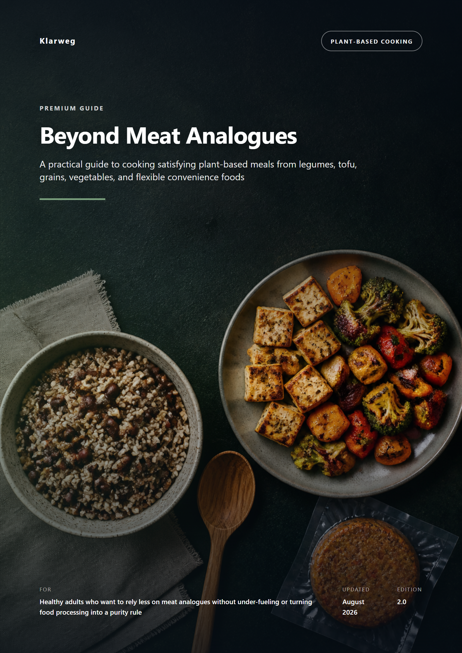 Beyond Fake Meat