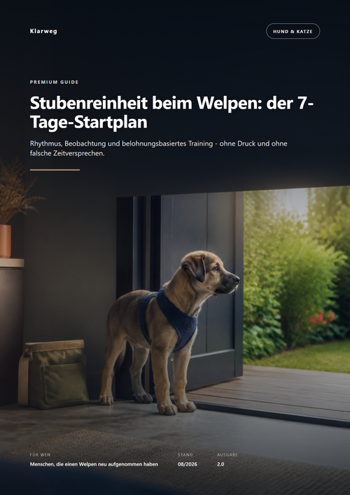 Dein Welpe stubenrein in 7 Tagen: Der Express-Trainingsguide
