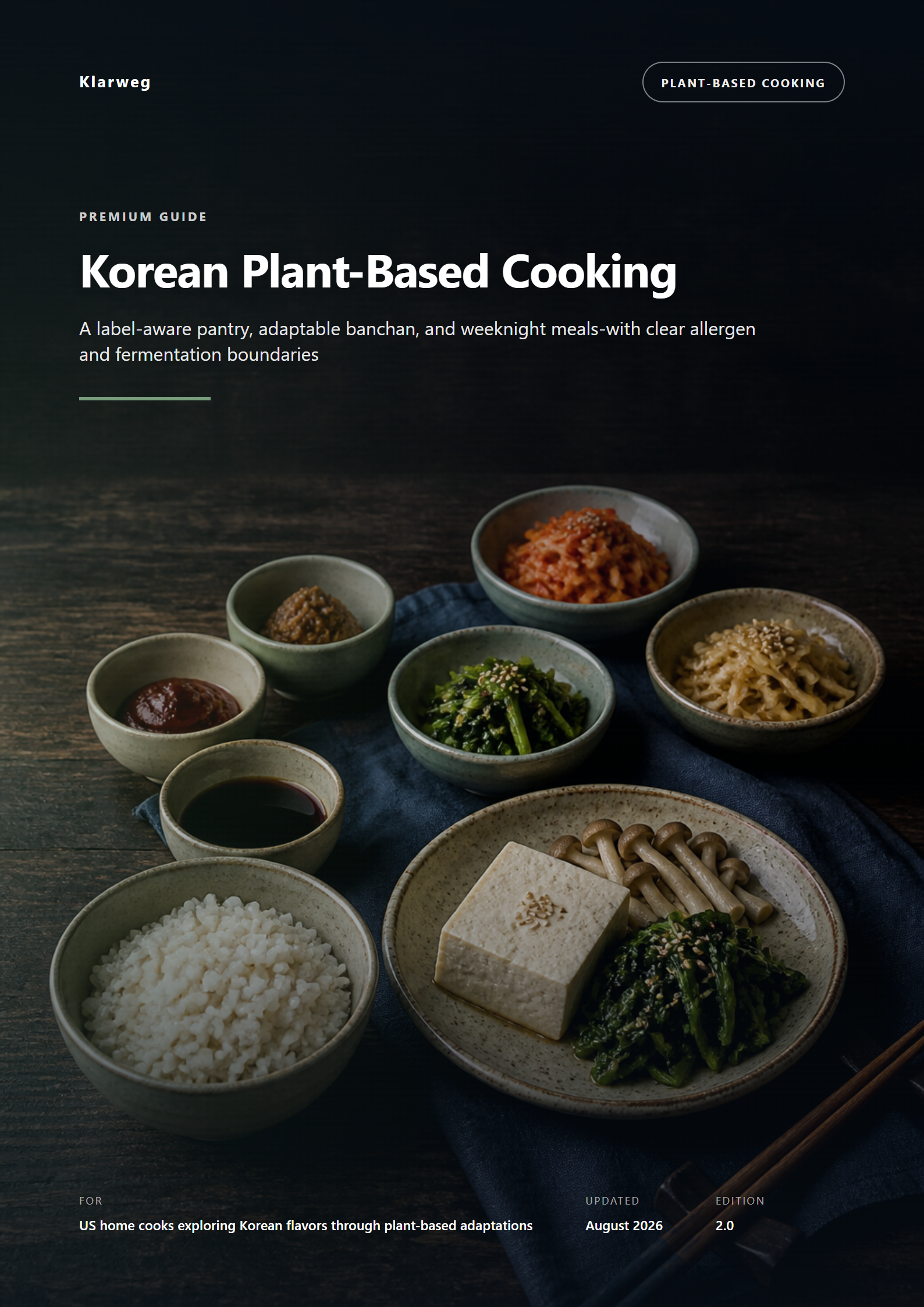 Korean Plant-Based Cooking