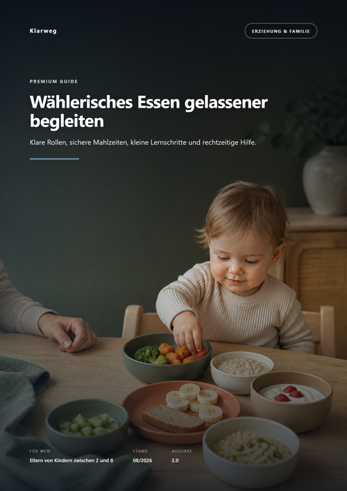 Mein Kind isst nichts: Was bei wählerischen Essern wirklich hilft (2 bis 8 Jahre)