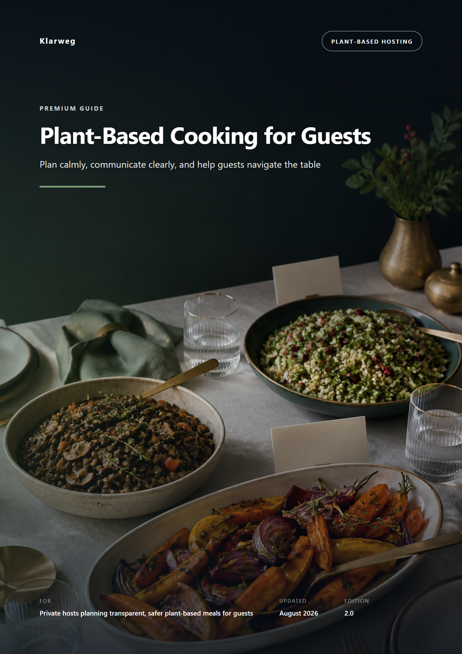 Plant-Based for Guests