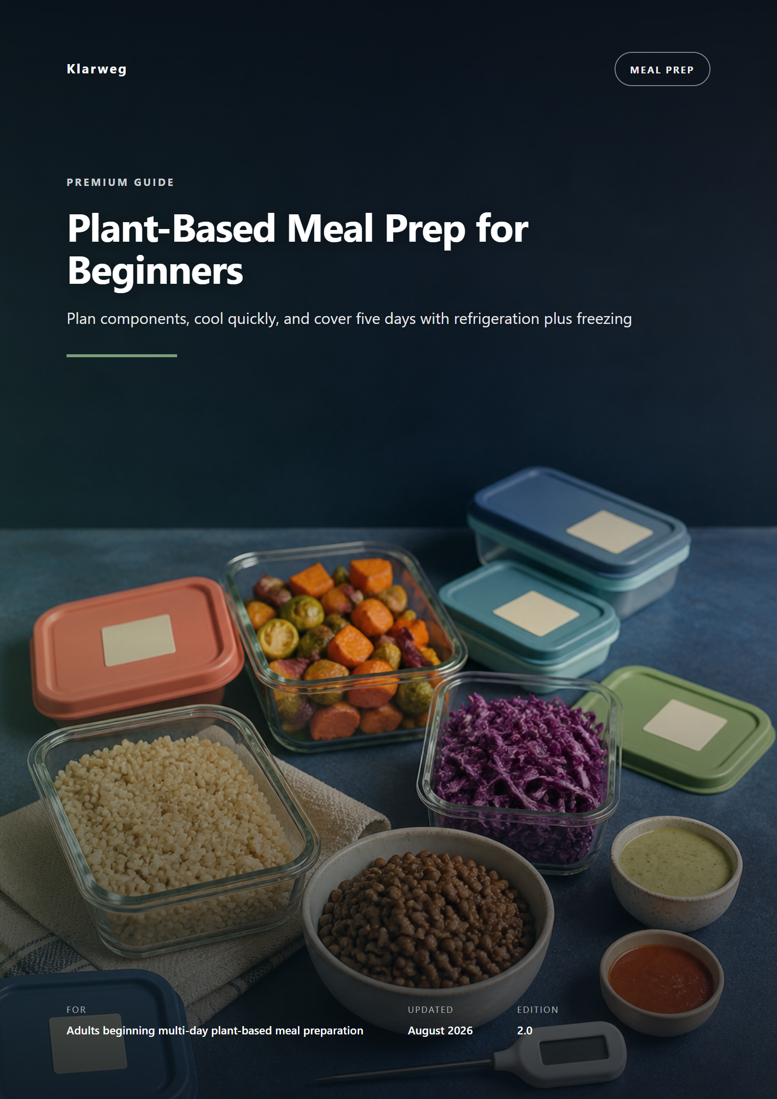 Plant-Based Meal Prep