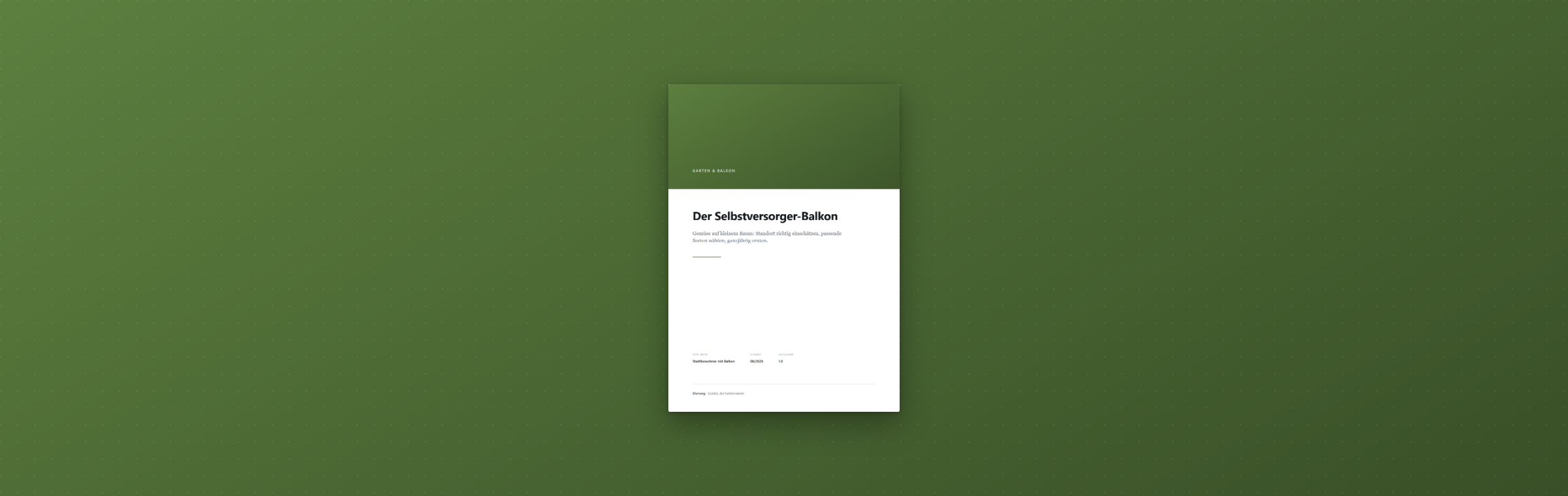 Guides von Klarweg