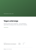 Cover: Vegan unterwegs: Restaurant, Reise und Familienfeier ohne Verhandeln