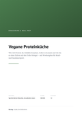Cover: Vegane Proteinküche: Wochenplan für Kraft- und Ausdauersport